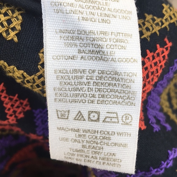 Free People Aztec Embroidered Mini Dress - Picture 7 of 8